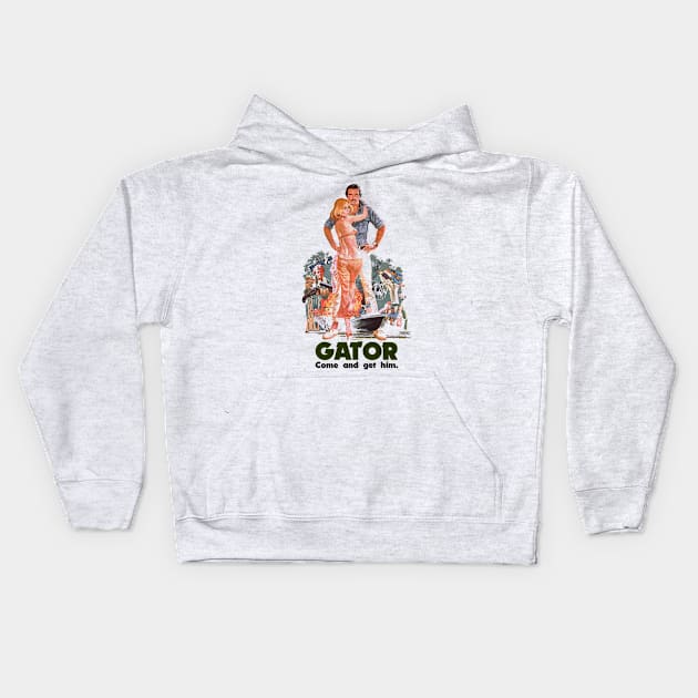 Gator )( Cult Classic Fan Art Kids Hoodie by darklordpug